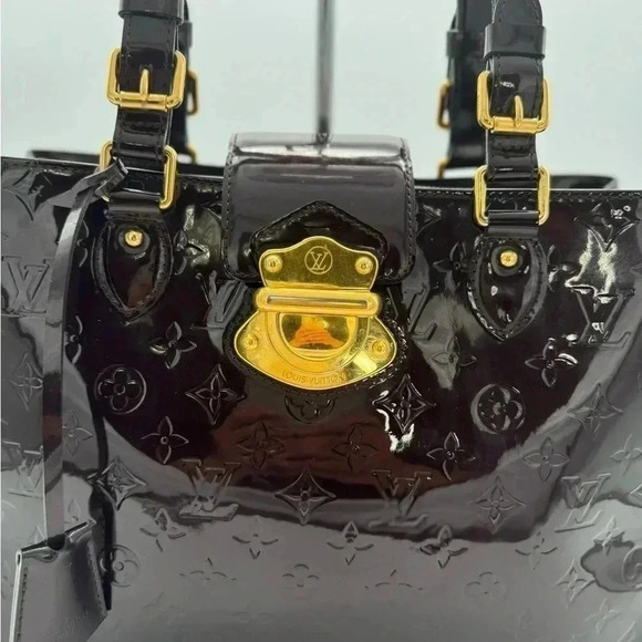 LOUIS VUITTON Melrose Amarante, with 🆓 COA and LV Dust Bag - Picture 6 of 17